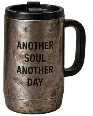 Death's Another Soul Another Day travel mug
